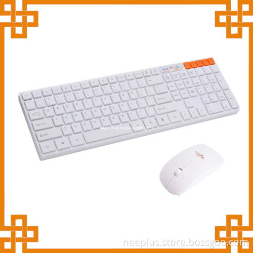 Super Slim Wireless Keyboard and Mouse Set
